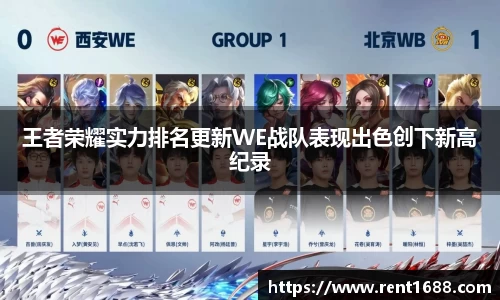 王者荣耀实力排名更新WE战队表现出色创下新高纪录