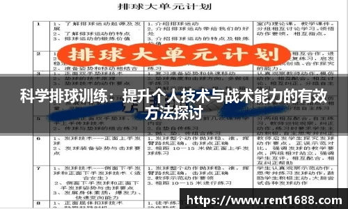 科学排球训练：提升个人技术与战术能力的有效方法探讨